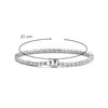 TI SENTO Silver Cubic Zirconia Tennis Bracelet - F6912 Alternative Image