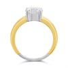 TI SENTO Gold Plated Silver 1464ZY CZ Ring - F69132 Alternative Image