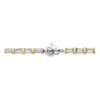 TI SENTO Gold Plated Silver 23041ZY CZ Baton Bracelet - F69133 Alternative Image