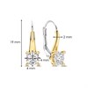 TI SENTO Gold Plated Silver 78009ZY CZ Earrings - F69144 Alternative Image