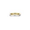 TI SENTO Silver 12336ZY Gold plated CZ Channel Set Ring - F69152 Alternative Image