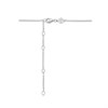 TI SENTO Gold Plated Silver Solitaire Necklace - F6915 Alternative Image
