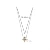TI SENTO Gold Plated Silver Solitaire Necklace - F6915 Alternative Image