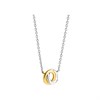 TI SENTO Gold Plated Silver Circle Necklace - F6916 Alternative Image