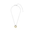 TI SENTO Gold Plated Silver Twist Necklace - F6919 Alternative Image
