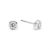 TI SENTO Silver Cubic Zirconia Solitaire Stud Earrings - F6925 Alternative Image