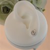 TI SENTO Silver Cubic Zirconia Circle Stud Earrings - F6930 Alternative Image