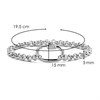 TI SENTO Silver Rolo Bracelet - F6945 Alternative Image