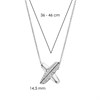 TI SENTO Silver Kiss Necklace - F6989 Alternative Image