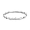 TI SENTO Silver Cubic Zirconia Bangle - F6992 Alternative Image