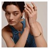 TI SENTO Silver Cubic Zirconia Bangle - F6992 Alternative Image