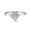 Fei Liu Silver Cubic Zirconia Cascade Ring - F7114 Alternative Image