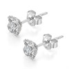 Fei Liu Silver Cubic Zirconia Cascade Stud Earrings - F7115 Alternative Image