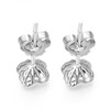 Fei Liu Silver Cubic Zirconia Cascade Stud Earrings - F7115 Alternative Image