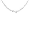 Silver 2mm Wide Prince Of Wales Chain - 15.75in - F86007 Alternative Image