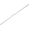 Silver Mirror Popcorn Chain - 18in - F8806 Alternative Image