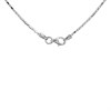 Silver Facetted Link Chain - 18in - F8813 Alternative Image