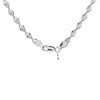 Silver Twisted Sparkle Chain - 18in - F8814 Alternative Image