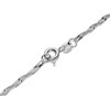 Silver 2mm Wide Twisted Chain - 18in - F8870 Alternative Image