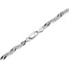 Silver 4mm Wide Singapore Chain - 18in - F8872 Alternative Image
