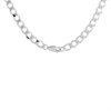 Silver 5.5mm Wide Curb Chain - 20in - F90006 Alternative Image