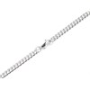 Silver 4mm Wide Filed Curb Chain - 20in - F9090 Alternative Image