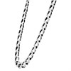 Oxidised Silver 10mm Wide Curb Chain - 20in - F9118 Alternative Image