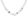 Silver 5mm Wide Flat Anchor Chain - 20in - F9133 Alternative Image