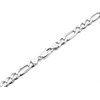 Silver 8mm Wide Heavyweight Figaro Chain - 20in - F9151 Alternative Image