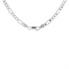 Silver 4mm Wide Figaro Chain - 22in - F9312 Alternative Image
