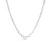 Silver 3.5mm Wide Square Franco Chain - 22in - F9318 Alternative Image