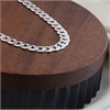 Silver 4mm Wide Curb Chain - 24in - F94003 Alternative Image