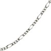 Silver 3.5mm Wide Figaro Chain - 24in - F9402 Alternative Image