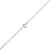 Silver 1mm Wide Trace Chain - 24in - F9432 Alternative Image