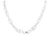 Silver 8mm Wide Anchor Chain - 24in - F9512 Alternative Image