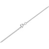 Silver 1mm Wide Spiga Chain - 24in - F9524 Alternative Image