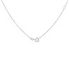 Silver 1/10ct Lab Grown Diamond Heart Necklace - F9806 Alternative Image