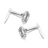 Silver Cubic Zirconia Andralok Earrings - 5mm - F9915 Alternative Image