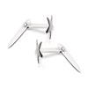 Silver Small Star Andralok Earrings - 4mm - F9929 Alternative Image