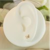 9ct Gold Mini Butterfly Stud Earrings - 6mm - G0117 Alternative Image