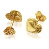 9ct Gold Heart Earrings - 6mm - G0125 Alternative Image