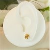 9ct Gold Four Strand Knot Earrings - 9mm - G0131 Alternative Image