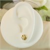 9ct Gold Knot Stud Earrings - 8mm - G0139 Alternative Image