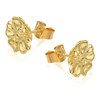 9ct Gold Flower Stud Earrings - 6.5mm - G0142 Alternative Image