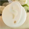 9ct Gold Flower Stud Earrings - 6.5mm - G0142 Alternative Image