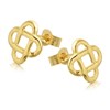 9ct Gold Celtic Weave Stud Earrings - 8mm - G0149 Alternative Image