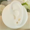 9ct Gold Moon And Star Stud Earrings - 5mm - G0166 Alternative Image