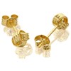 9ct Gold Three Strand Knot Earrings - 5mm - G0204 Alternative Image