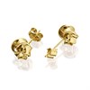 9ct Gold Knot Stud Earrings - 6.5mm - G0242 Alternative Image
