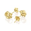 9ct Gold Wrap Stud Earrings - 6mm - G0243 Alternative Image